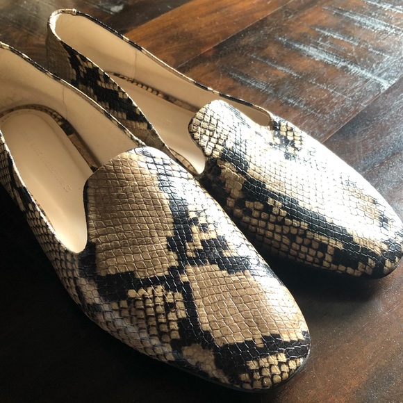 Gorgeous Zara Snake Print Leather Loafers ♥️ - Picture 14 of 16